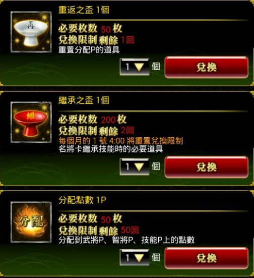 《戰國炎舞》金小判商店之可以說的秘密